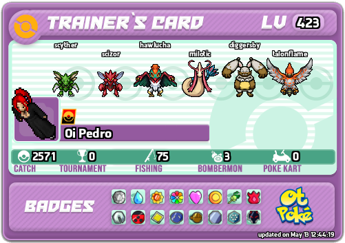 Oi Pedro Card otPokemon.com