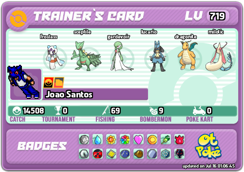 Joao Santos Card otPokemon.com