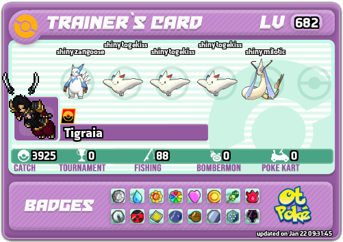 Tigraia Card otPokemon.com