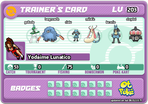 Yodaime Lunatico Card otPokemon.com