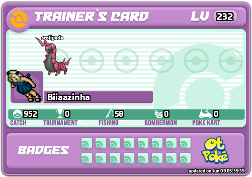 Biiaazinha Card otPokemon.com