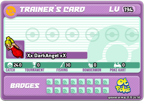 Xx DarkAngel xX Card otPokemon.com