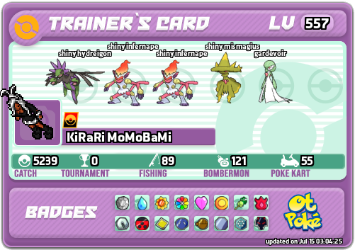KiRaRi MoMoBaMi Card otPokemon.com