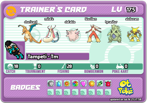 Tampeti - Tm Card otPokemon.com