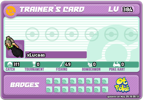 xLucaas Card otPokemon.com