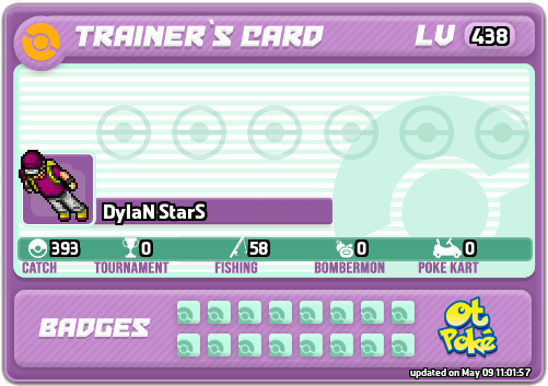 DylaN StarS Card otPokemon.com