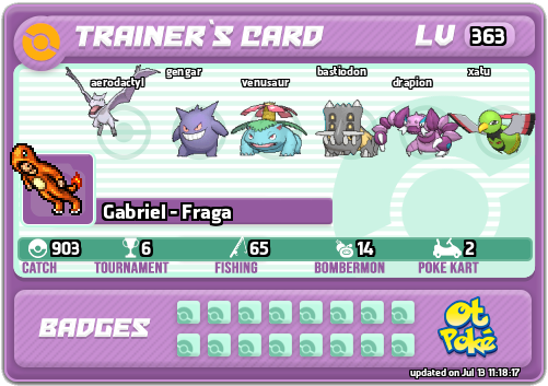 Gabriel - Fraga Card otPokemon.com