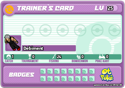 Debiment Card otPokemon.com