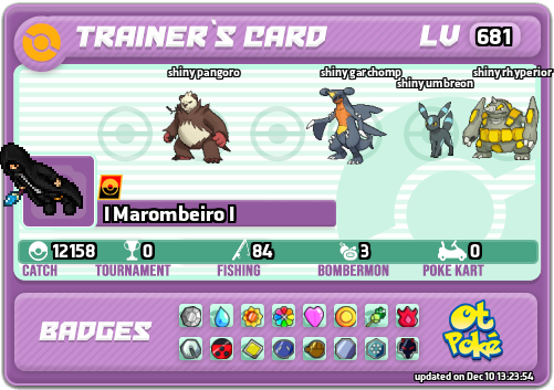 I Marombeiro I Card otPokemon.com