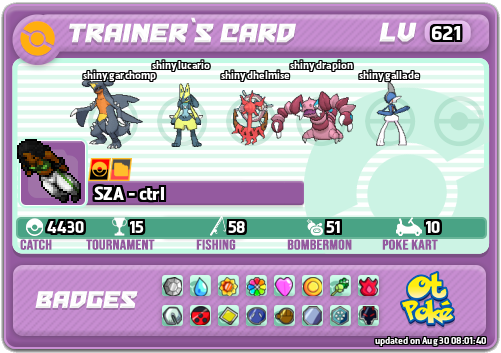 SZA - ctrl Card otPokemon.com