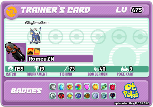 Romeu ZN Card otPokemon.com