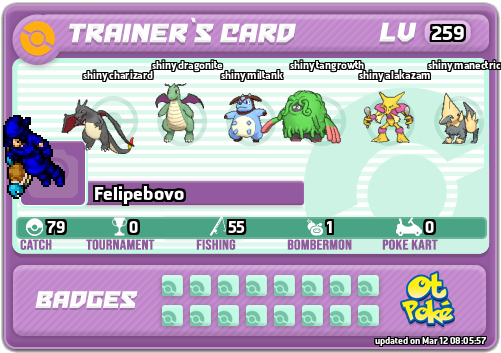 Felipebovo Card otPokemon.com