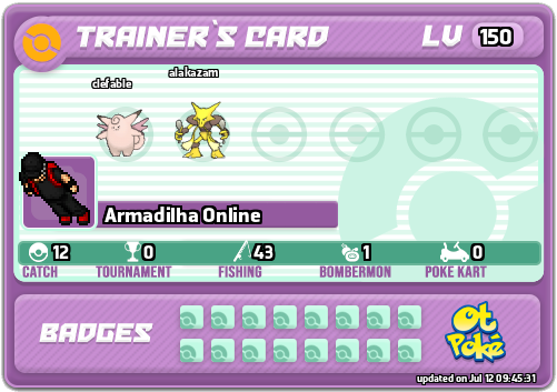 Armadilha Online Card otPokemon.com