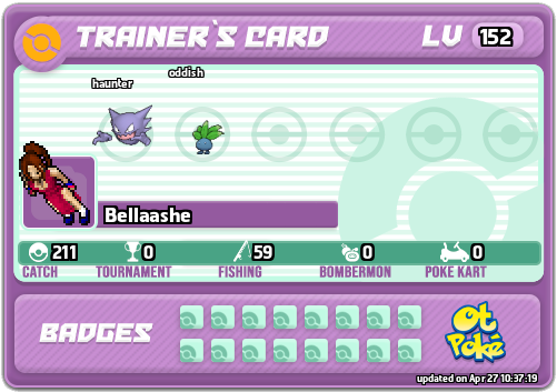 Bellaashe Card otPokemon.com