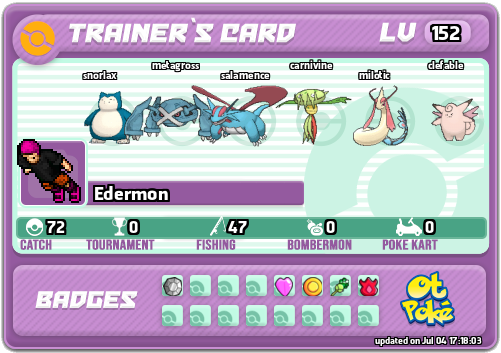 Edermon Card otPokemon.com