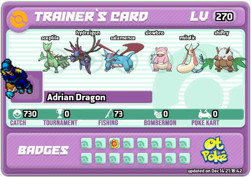 Adrian Dragon Card otPokemon.com