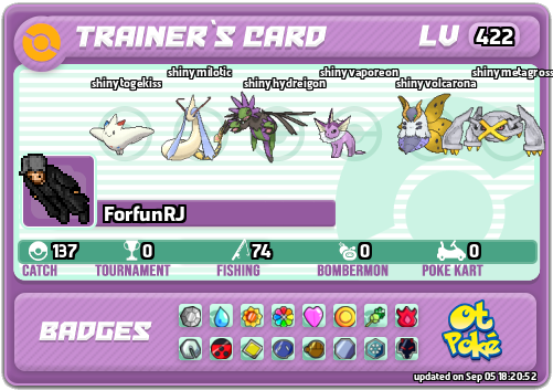 ForfunRJ Card otPokemon.com