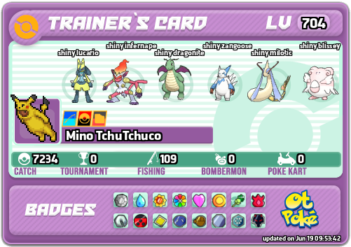 Mino TchuTchuco Card otPokemon.com