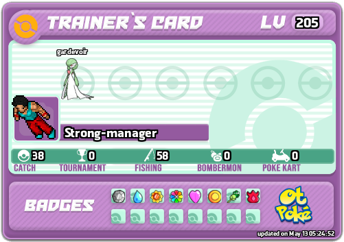 Strong-manager Card otPokemon.com