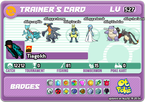 Tiagokh Card otPokemon.com