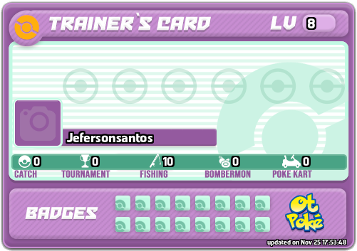 Jefersonsantos Card otPokemon.com