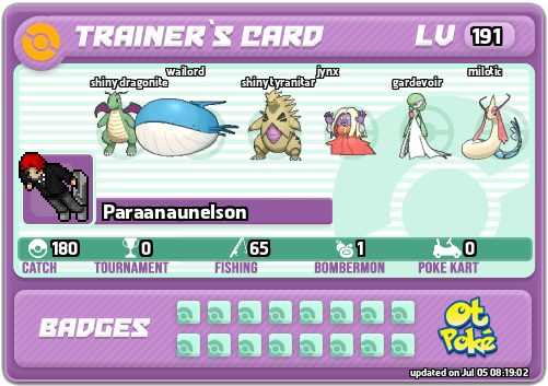 Paraanaunelson Card otPokemon.com