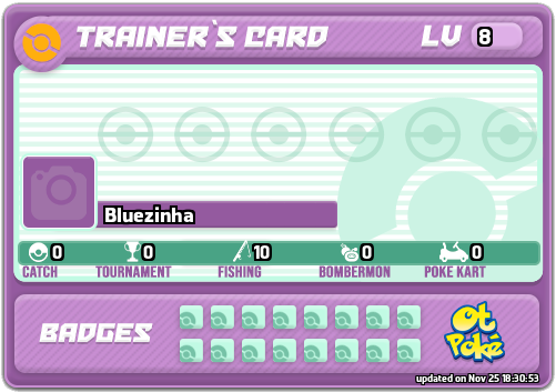 Bluezinha Card otPokemon.com