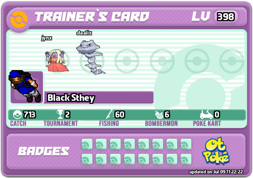 Black Sthey Card otPokemon.com