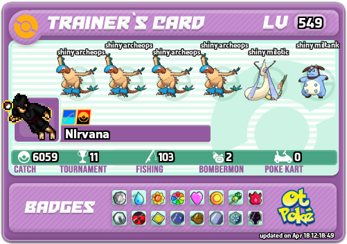 Nlrvana Card otPokemon.com