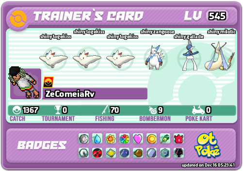 ZeComeiaRv Card otPokemon.com