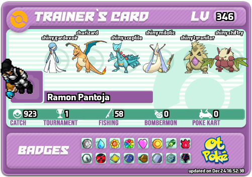 Ramon Pantoja Card otPokemon.com