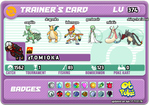 zT O M I O K A Card otPokemon.com