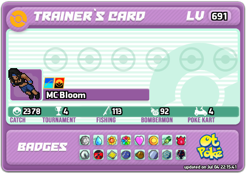 MC Bloom Card otPokemon.com