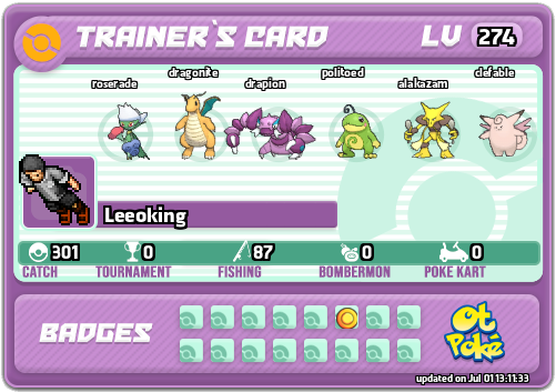 Leeoking Card otPokemon.com