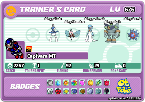 Capivara MT Card otPokemon.com