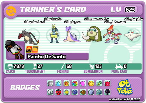 Painho De Santo Card otPokemon.com