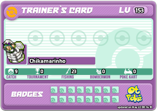Chikamarinho Card otPokemon.com
