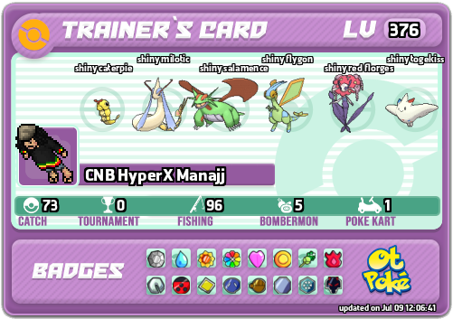 CNB HyperX Manajj Card otPokemon.com