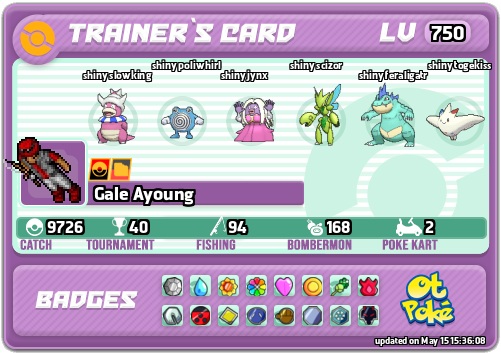 Gale Ayoung Card otPokemon.com