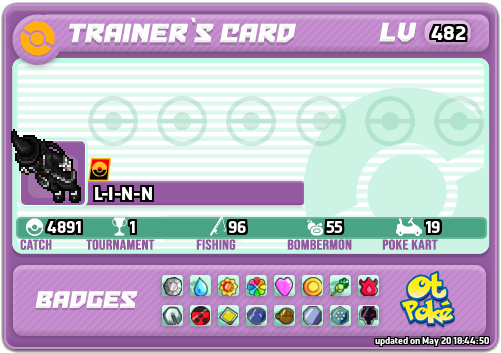 L-I-N-N Card otPokemon.com