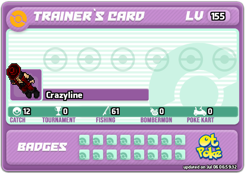 Crazyline Card otPokemon.com