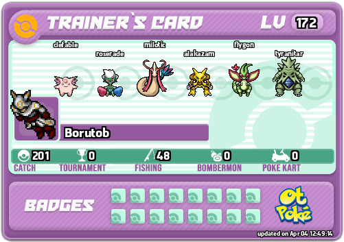 Borutob Card otPokemon.com