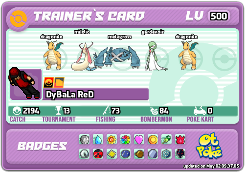 DyBaLa ReD Card otPokemon.com