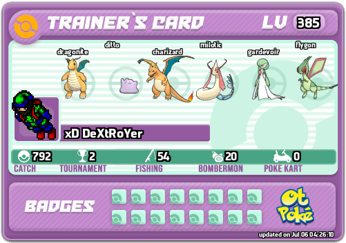 xD DeXtRoYer Card otPokemon.com
