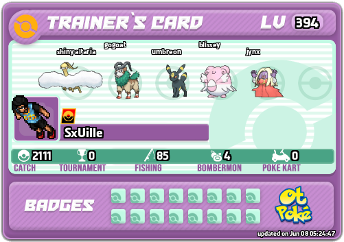 SxUille Card otPokemon.com