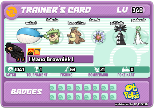I Mano Browniek I Card otPokemon.com
