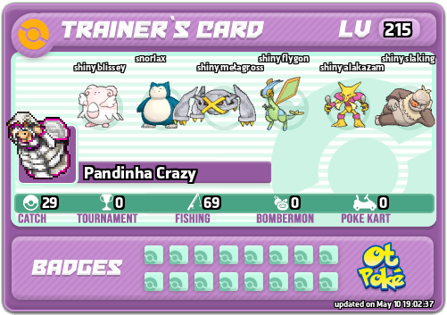 Pandinha Crazy Card otPokemon.com