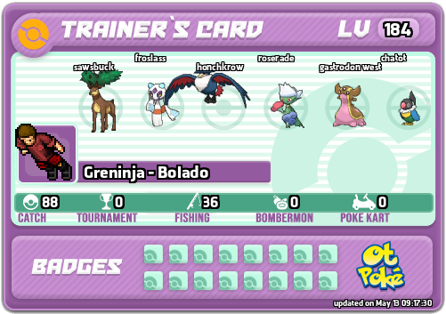 Greninja - Bolado Card otPokemon.com