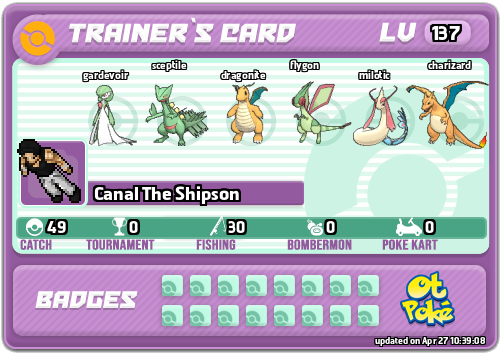 Canal The Shipson Card otPokemon.com