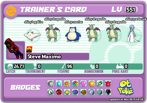 Steve Maximo Card otPokemon.com